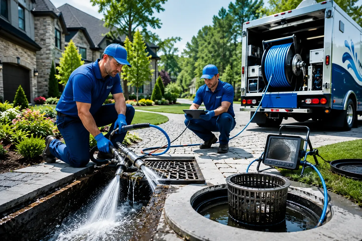 Local outdoor drain cleaning professionals in Knoxville, MD