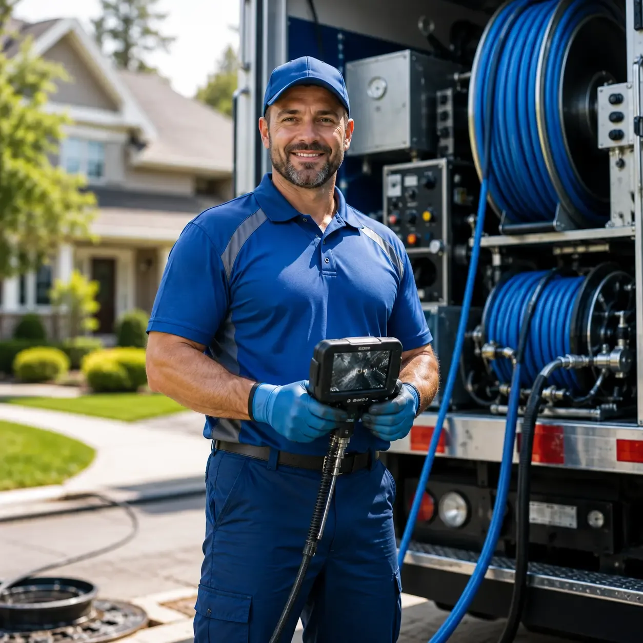 Local outdoor drain cleaning specialists in Knoxville, MD